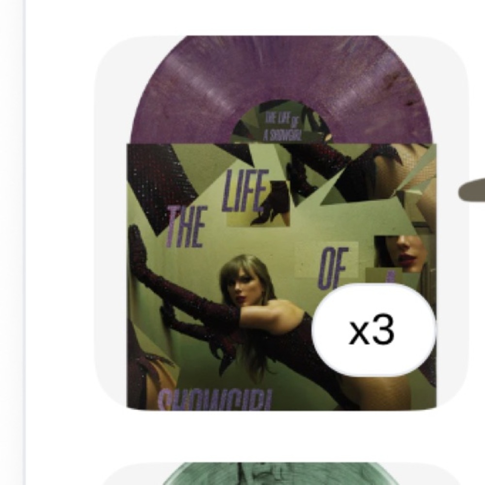 The Life of a Showgirl: The Shiny Bug Edition (Violet Shimmer) Vinyl